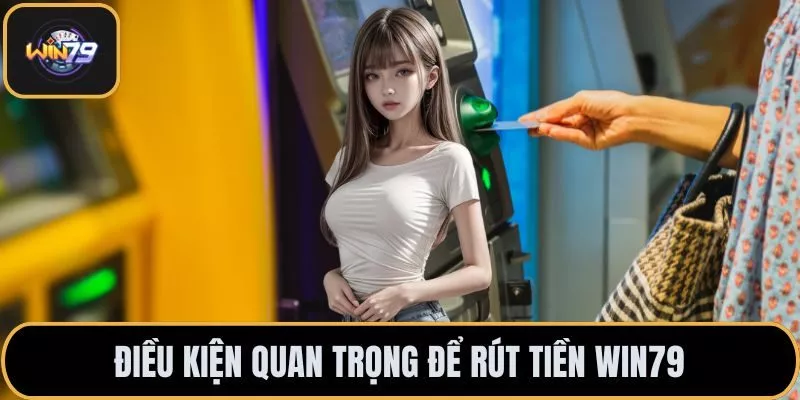 Điều kiện quan trọng để rút tiền WIN79