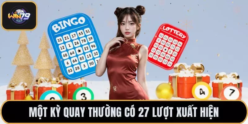 Một kỳ quay thường có 27 lượt xuất hiện
