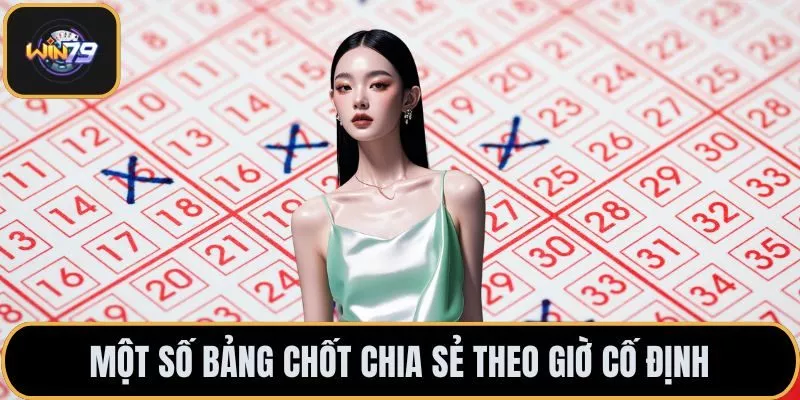 Một số bảng chốt chia sẻ theo giờ cố định